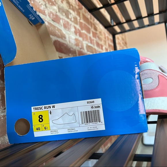 Adidas Tresc Run Tactile Rose Size 8 - Picture 4 of 4